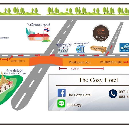 The Cozy Hotel Phetchaburi Extérieur photo